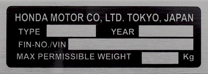 VIN PLATES Replacement Vehicle Identification Number Plates For vin-plates-replacement-vehicle-identification-number-plates-for